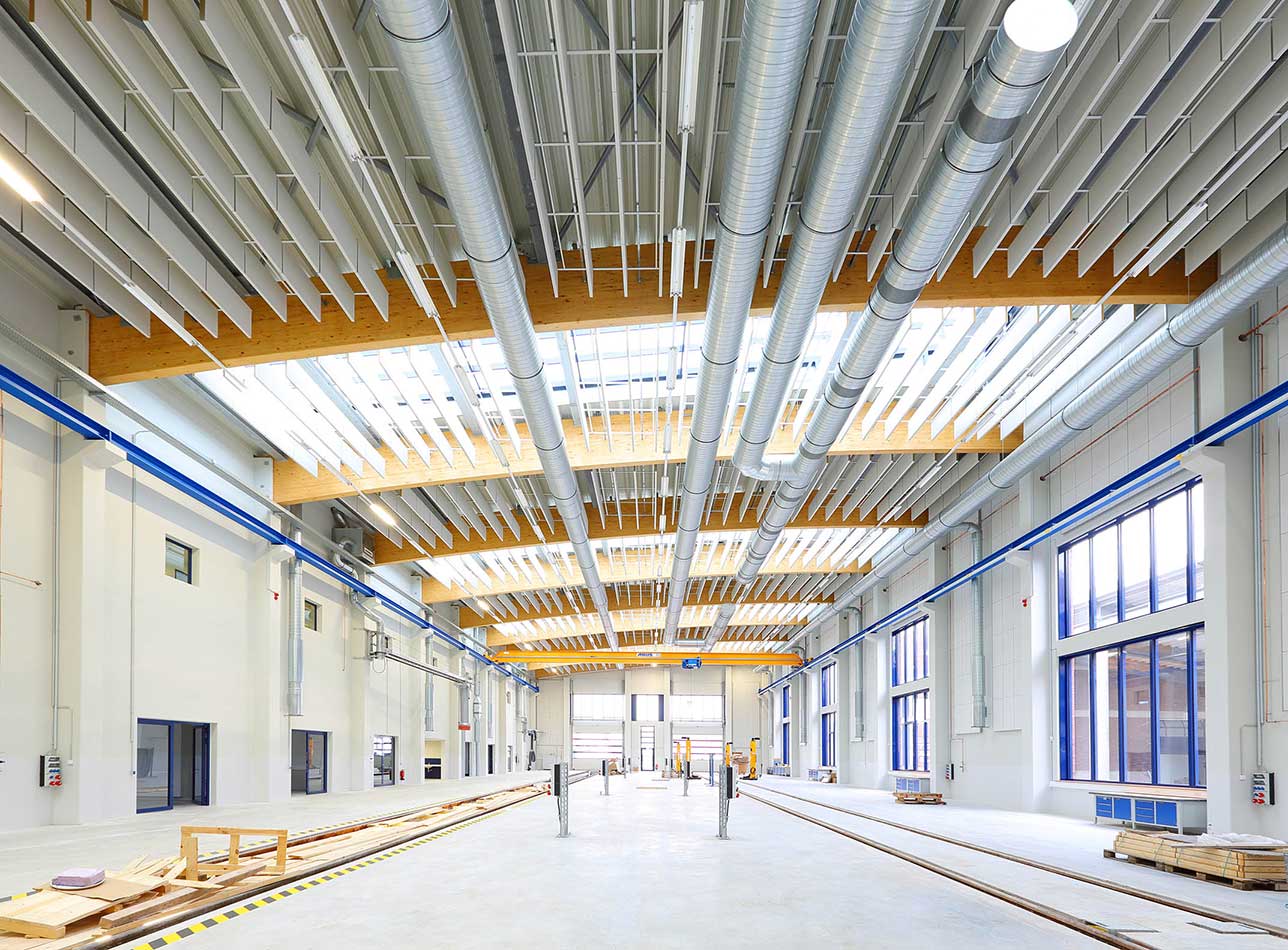 Hafenbahn Hamburg Werkstatthalle