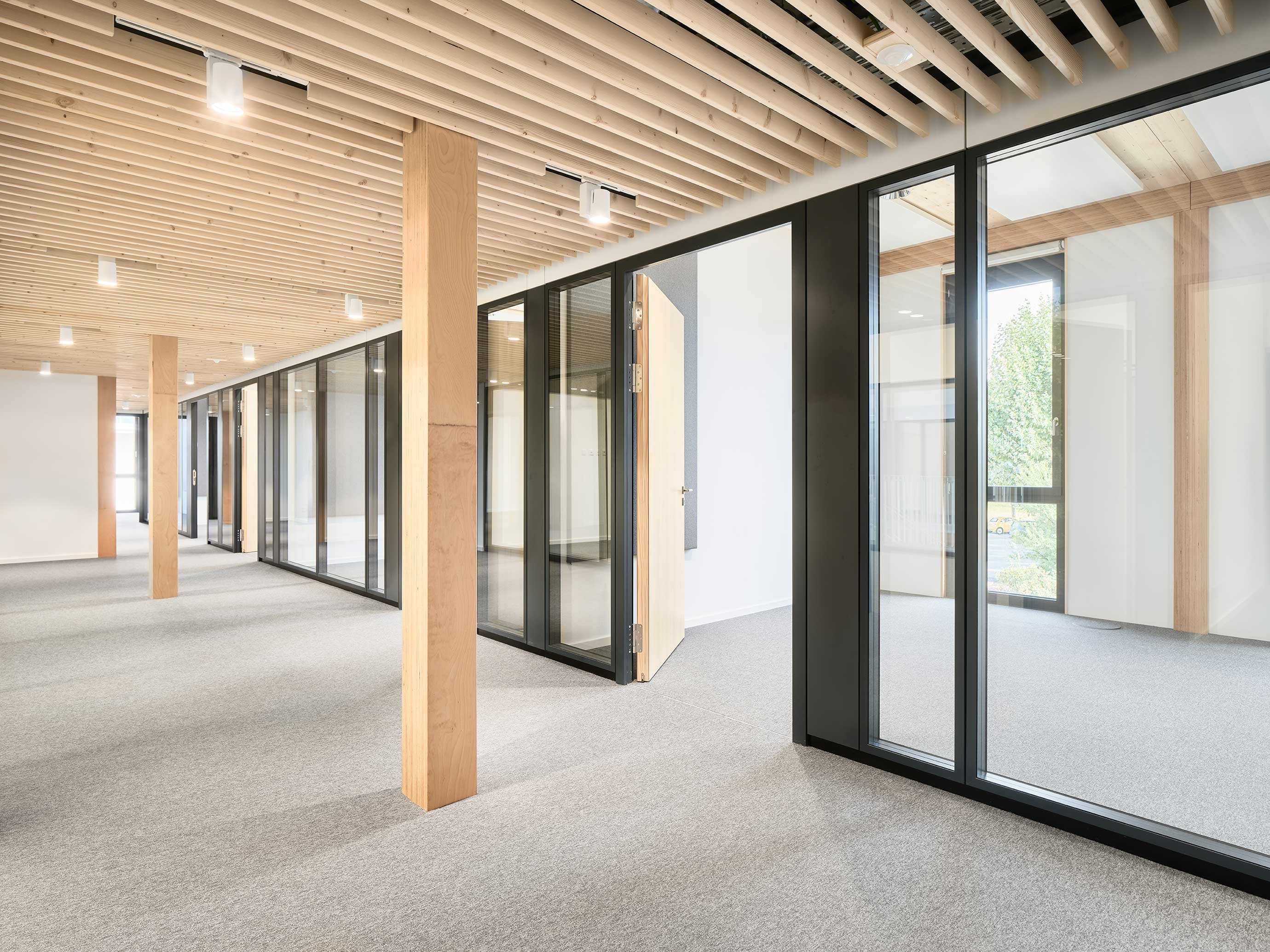 Betriebsstelle Nordbaden in Bruchsal Kommunikationszone
