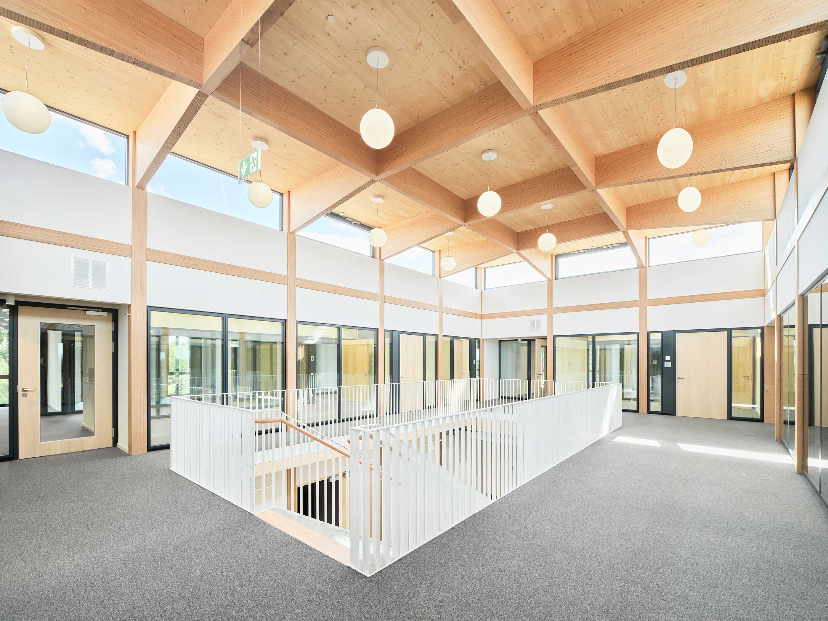 Betriebsstelle Nordbaden in Bruchsal Kommunikationszone